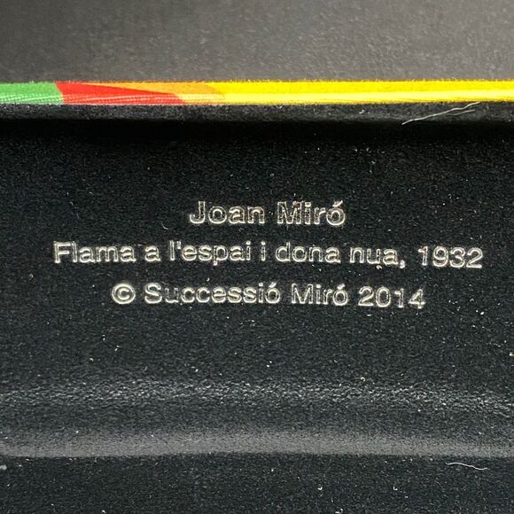 Joan Miró Eyeglass Case & Cloth Abstract Art Design - Picture 10 of 10